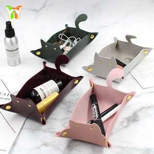 Wholesale Hot Selling Handmade Storage Tray Cute Cat storage Box Dice Trays For Home