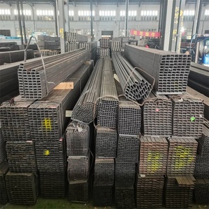 Tuyau en acier allié carré soudé ERW, norme ASTM, grades Q235/Q195, certifié BS, surface laminée à chaud/à froid, <span class=keywords><strong>prix</strong></span> au mètre - Product Image 2