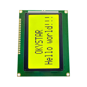 Pantalla LCD OKY4001-1 Amarillo Verde de 5V, Módulo de Pantalla LCD 12864, LCD de 128x64 - Product Image 4