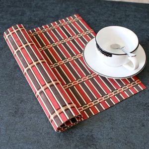 Sous-verres en bambou écologiques de Chine, tissu moderne pour la cuisine, restaurant, résistant à la chaleur, à utiliser en cadeau - Product Image 4