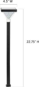 Lampe LED solaire d'extérieur étanche pour allée, grande batterie 6400 mAh, pour décoration paysagère et pelouse, vente en gros - Product Image 4