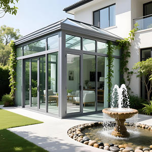 Invernadero de Cristal Personalizado para Exteriores, Solárium, Sala de Sol, Montado en Pared, para Bodas, Jardín, Animales, Casa de Juegos - Product Image 6