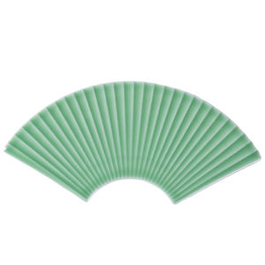 <span class=keywords><strong>Set</strong></span> Piring <span class=keywords><strong>Sushi</strong></span> Bentuk Kipas Celadon Elegan dengan Tiga Warna, Peralatan Makan Keramik Gaya Jepang untuk Makan Malam Mewah & Hadiah - Product Image 1