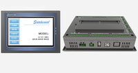 Controlador PLC Todo en Uno Samkoon GT-043-16MT con HMI de 4.3'', 16 E/S, Pulsos de Alta Velocidad de 200KHz, Control de Máquinas DC24V, en Stock