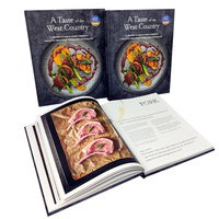 Impression de livres de recettes, impression de livres de recettes avec rabats, impression de livres à rabats