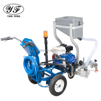 Machine de marquage routier Yanfeng PT3900 sans air, à pousser à la main, pour peinture à froid, pour la construction de chaussées
