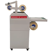SMFM390A Machine à plastifier manuelle à chauffage d'huile numérique double face 2024 Offre Spéciale pour papiers avec fonction d'enroulement automatique