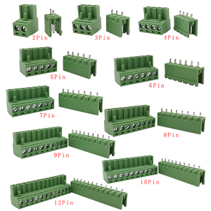 مقبس توصيل طرفي طرفي مستقيم 12 بكسل بمسمار حلزوني ذكي <span class=keywords><strong>2</strong></span>/3/4/5/6/7/8/9/10P <span class=keywords><strong>2</strong></span>/3/4 - Product Image 4