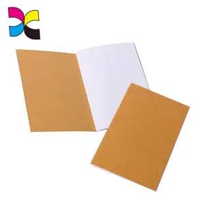 Kunden spezifisches Kraft papier journal Notizbuch Kraft papier Spiral block