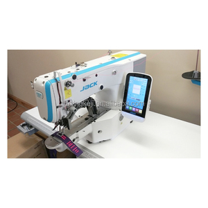 Новый высококачественный Джек JK-1900GH электронный бартак и кнопка канализации компьютеризированная Промышленная швейная машина - Product Image 1