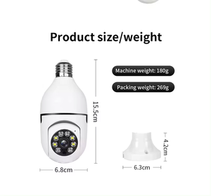 Cámara IP CCTV Mini Wi-Fi Inalámbrica para Interiores Monitor de Bebés y Mascotas Audio Bidireccional, Tarjeta SD H.265 Cámara - Product Image 3