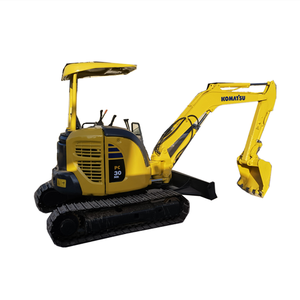 Mini-pelle à chenilles hydraulique 3 tonnes PC30mr, japon mini-pelle pc35 pc 55 pc56 pc60 avec spot - Product Image 1