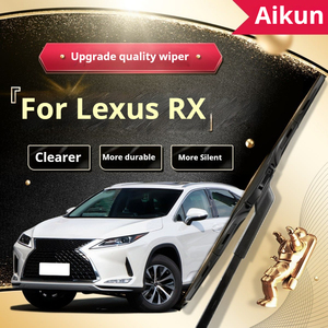 Lames arrière d'essuie-glace de pare-brise 26 "+ 20" pour Lexus Rx accessoires de balais d'essuie-glace de voiture en caoutchouc naturel multifonctions - Product Image 2