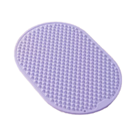 Disque d'acupression double face ovale en silicone pour la réflexologie des pieds et le massage Gym Fitness Sports & Entertainment