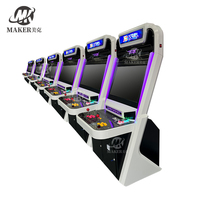 Bornes d'arcade de jeu vidéo classique multi-jeux Street Fighter, machine de combat