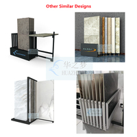Présentoir coulissant pratique pour carreaux de porcelaine présentoir Push Pull pour dalles de marbre supports pour carreaux de sol pierre Quartz présentoirs en métal