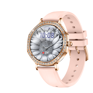 Đồng hồ thông minh nữ thời trang mới <span class=keywords><strong>2025</strong></span> KC98, đo nhịp tim, gọi điện, nghe nhạc, trợ lý giọng nói AI, thể thao, đồng hồ thông minh ngoài trời dành cho nữ - Product Image 1