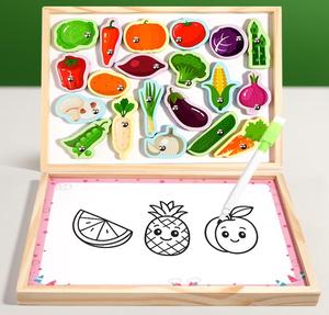 Trẻ Em Đầu Học Tập Trái Cây Động Vật Hạt Lớn Chủ Đề Sợi Dây Đồ Chơi Hình Dạng Phù Hợp Với 3D Câu Đố Hội Đồng Quản Trị Đồ Chơi Giáo Dục - Product Image 2