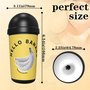 Lil Zeemeermin Onzichtbare Koffiekop Vibrator Tpe Materiaal Realistisch Uiterlijk Veilig Thuis Kantoor Seksspeeltje - Product Image 4