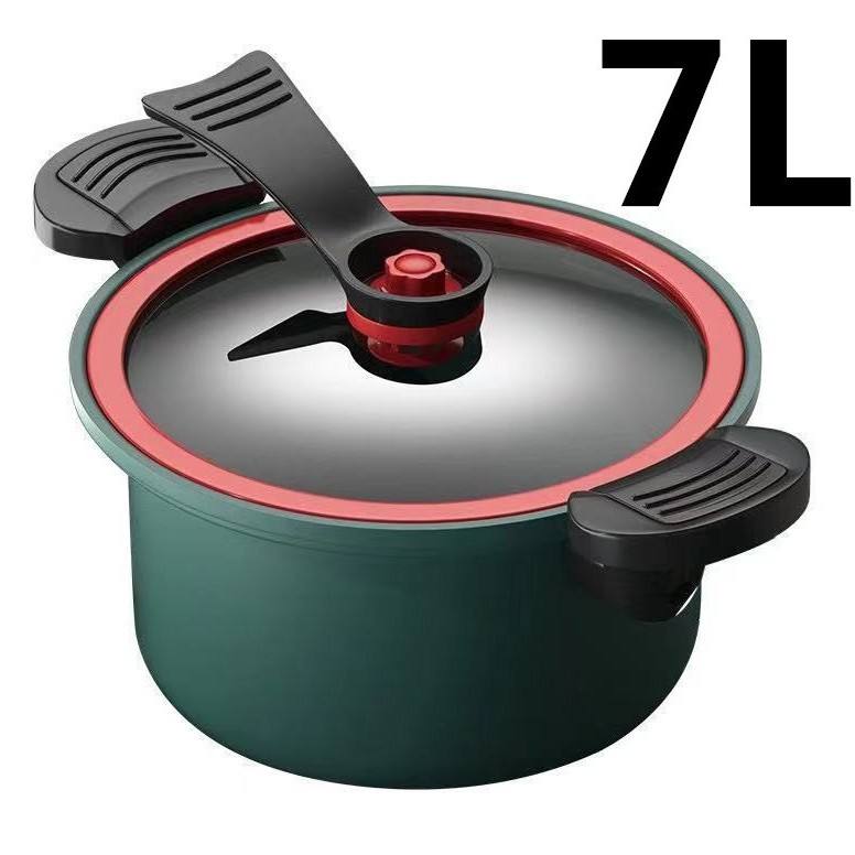 สีเขียวเข้ม หนาพิเศษ 26ซม. 7 ลิตร