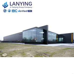 Nhà xưởng đúc sẵn prefab thép Kim Loại Nhà máy thiết kế xây dựng nhà kho - Product Image 1