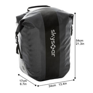 Sac de selle de <span class=keywords><strong>vélo</strong></span> imperméable de grande taille 25L personnalisé par le fabricant pour le cyclisme en plein air, les voyages, les hommes et les femmes, sacoches de <span class=keywords><strong>vélo</strong></span> sèches - Product Image 4
