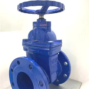 VEYRON DIN F4 Ductile Iron Non Ring Steam Soft Seal 4 inch 100mm gate valve
