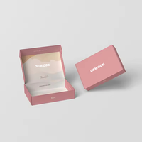 Boîte d'expédition en carton ondulé haut de gamme pliable, personnalisable avec impression et pelliculage mat, pour vente en gros, avec logo sur mesure