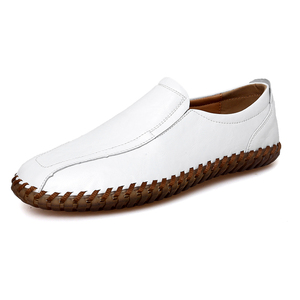 Nuovi Mocassini Formali da Uomo Fatti a Mano, Taglie Grandi 46 <span class=keywords><strong>47</strong></span>, Alta Qualità, Scarpe Piatte, Fabbrica di Guangzhou, Marchio OEM - Product Image 3