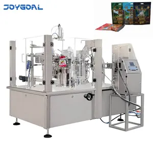 Shanghai automatic juice doypack filling and capping machine gel filling machine