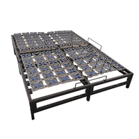 Canapé-lit pliant en métal de haute qualité Lit pliant à cadre en métal avec matelas