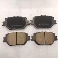 Plaquettes de frein arrière en céramique 0446530480 0446530330 D1733 ZHP279 Neuves pour IS250 AWD 2014 Pièces automobiles de haute qualité