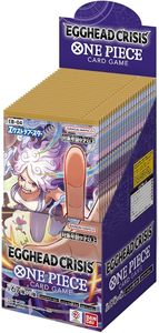 Nouvelle Arrivée : Boîte de Collection de Cartes à Collectionner en Papier OPCG <span class=keywords><strong>EB04</strong></span> Egghead Crisis Booster Pack – Jeu de Cartes à Collectionner de Marque - Product Image 6