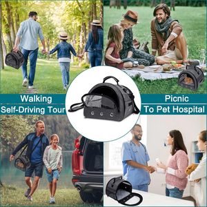 Borsa da esterno traspirante per animali da compagnia Premium per cavie criceti conigli da viaggio - Product Image 4