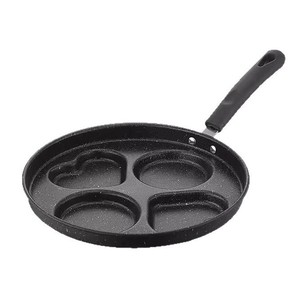 Sartén antiadherente de cuatro orificios, sartén redonda para desayuno, para cocinar huevos, jamón y verduras - Product Image 5