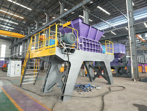 Grande machine à broyer les carrosseries de voitures usagées pour les déchets automobiles, broyeur double métal avec certification CE - Product Image 2
