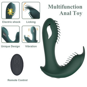 Men's Multifunction Silicone <strong>Anal</strong> Toys Remote Control Electric Shock Licking Vibrator Butt Plug <strong>Best</strong> Sex Toys for Men - Product Image 3