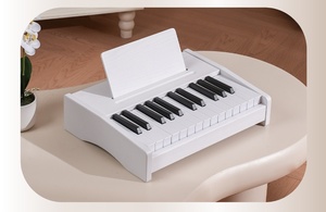 Piano Digital de Madera de 37 Teclas al por Mayor, Órgano Eléctrico Portátil, Instrumentos Musicales, Piano Electrónico con Luz para Niños - Product Image 4