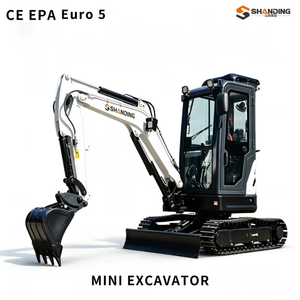 จัดส่งฟรี SHANDING เครื่องยนต์ Kubota รถขุดขนาดเล็ก 2.5 ตัน 3.5 ตัน 2 ตัน มาตรฐาน CE/EPA/EURO 5 พร้อมอุปกรณ์เสริมครบชุด - Product Image 1