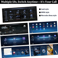 Écran 2K Android 13.0 Unité principale d'autoradio pour AUDI A4L 2017-2025 Audio stéréo de voiture avec CPU Qualcomm Corps ultra-mince