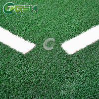 Fournisseur d'usine, tapis de frappe de golf d'intérieur multi-usages GSM vert/blanc, 1,5 m x 1,5 m, 30 mm d'épaisseur