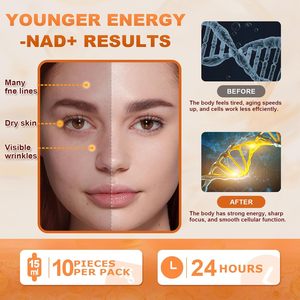 Integratore Liquido NAD+ 1200mg per Energia e Concentrazione, con Nicotinamide Riboside, Riparazione del DNA, Anti-Invecchiamento, per Uomini e Donne - Product Image 3