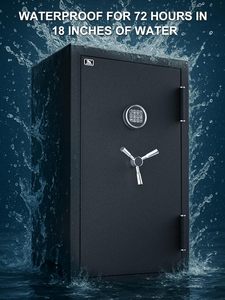 Caja Fuerte Ignífuga para el Hogar TIGERKING de 8.78 Pies Cúbicos, Acero Resistente de 178 lb, Protección Contra Incendios de 40 Minutos y Contra Agua de 72 Horas, Alarma con Teclado Digital - Product Image 2