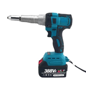 Pistola remachadora eléctrica inalámbrica ToolFriend 21V, pistola remachadora de tuercas eléctrica portátil sin escobillas - Product Image 1