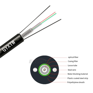 <span class=keywords><strong>Câble</strong></span> à fibre optique blindé extérieur GYXTW <span class=keywords><strong>2</strong></span> cœurs, monomode G652D, <span class=keywords><strong>renforcé</strong></span> par fil d'acier, légèrement blindé - Product Image 2
