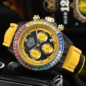 Orologio Sportivo <span class=keywords><strong>da</strong></span> <span class=keywords><strong>Uomo</strong></span> <span class=keywords><strong>Bulova</strong></span> Meccanico Zaffiro Impermeabile 100m Cinturino in Nylon Larghezza 20mm Quadrante Analogico Vetro - Product Image 3