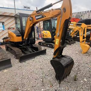 Miniexcavadora SANY SY35U Usada, Excavadora Compacta Hidráulica para Construcción y Trabajo Agrícola - Product Image 1