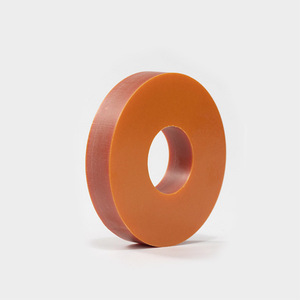 Rondelle isolante en résine phénolique usinée sur mesure CNC pour applications électriques - Product Image 3