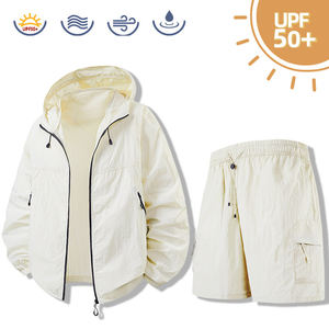 <span class=keywords><strong>Abbigliamento</strong></span> <span class=keywords><strong>estivo</strong></span> per la protezione solare con cappuccio leggero e traspirante per la pesca all'aperto - Product Image 2