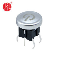 Interrupteur tactile illuminé JBL 6*6 avec LED lumineuse Supper de simple double ou RVB, et plus de 100,000 cycles de fonctionnement